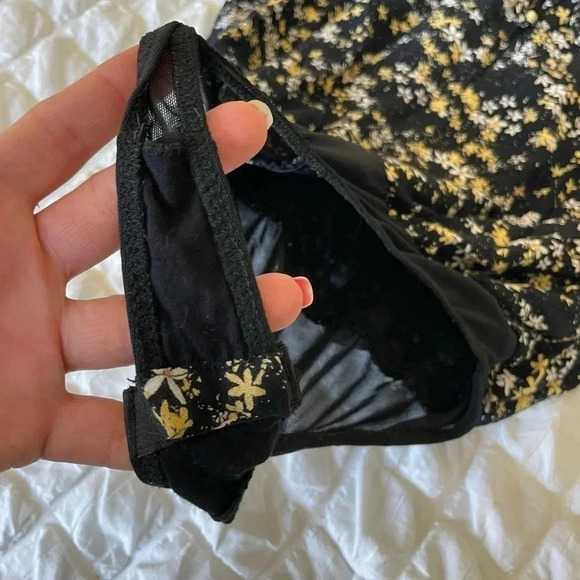 Free people black floral bodysuit - Picture 13 of 13